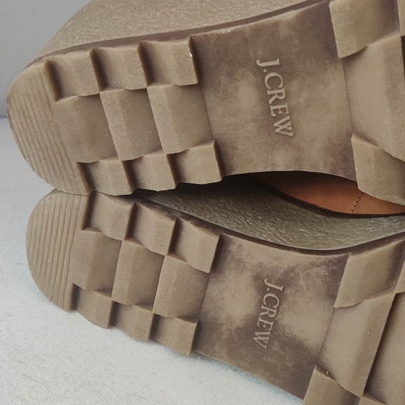 J. Crew Nordic wedge boots winter hiking style sz 8 - Picture 9 of 11